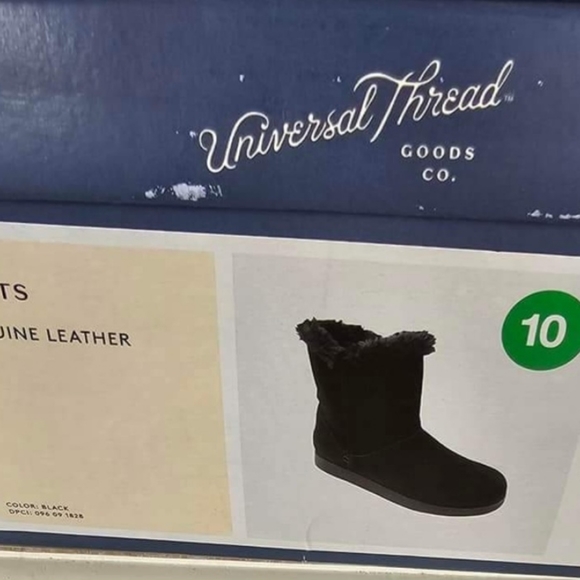 NEW,Universal Thread Genuine Leather Women's Size 10 Boots, 1 PAIR For 10.00 - Picture 5 of 7